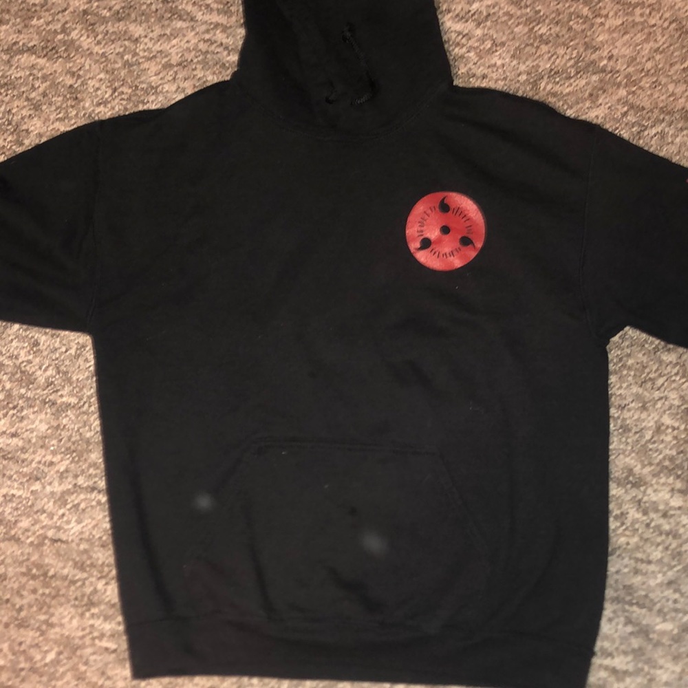 Naruto Sasuke Sharingan Hoodie
